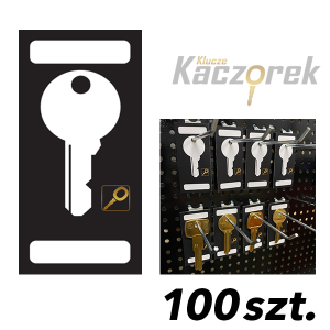 - Zawieszki na tablice do kluczy - 100 szt.